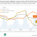 Despite the VAT increase, food inflation continues to fall