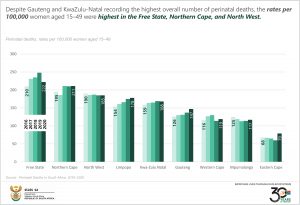 Final Perinatal deaths, rates per 100,000 women aged 15–49